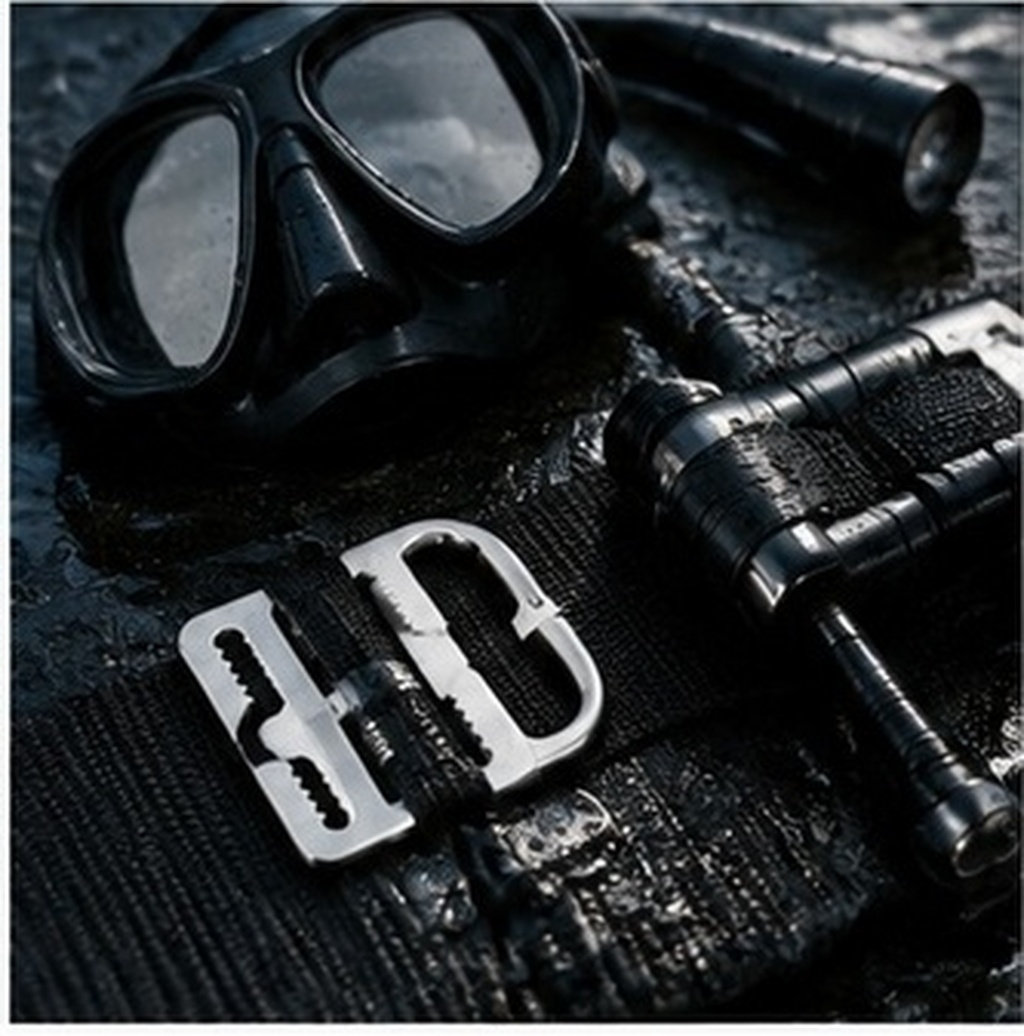 Dive Weight Belt - 2 jeux de fixations pour ceinture